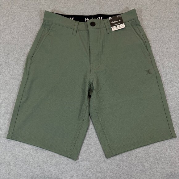 Hurley Other - Hurley Men’s Hybrid Walk Shorts 28 Cilantro Green Stretch Water Repellent ATB